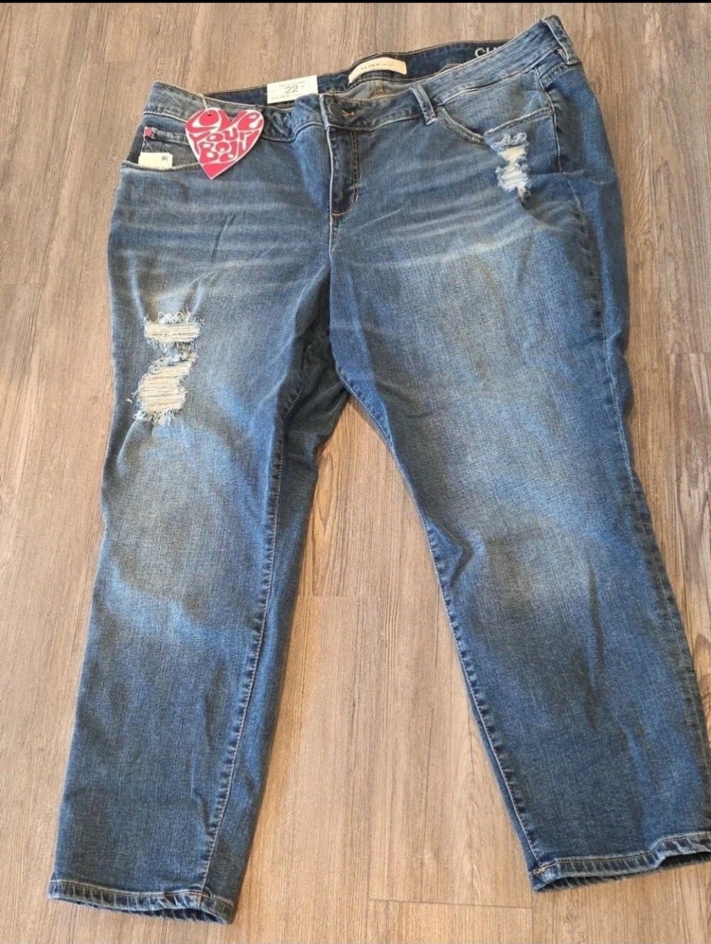 NWT Slink Jeans  Annie  Women's Curvy Jeans SIze 22 Ankle Jegging